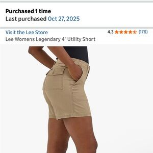 Lee Women’s Cargo Shorts